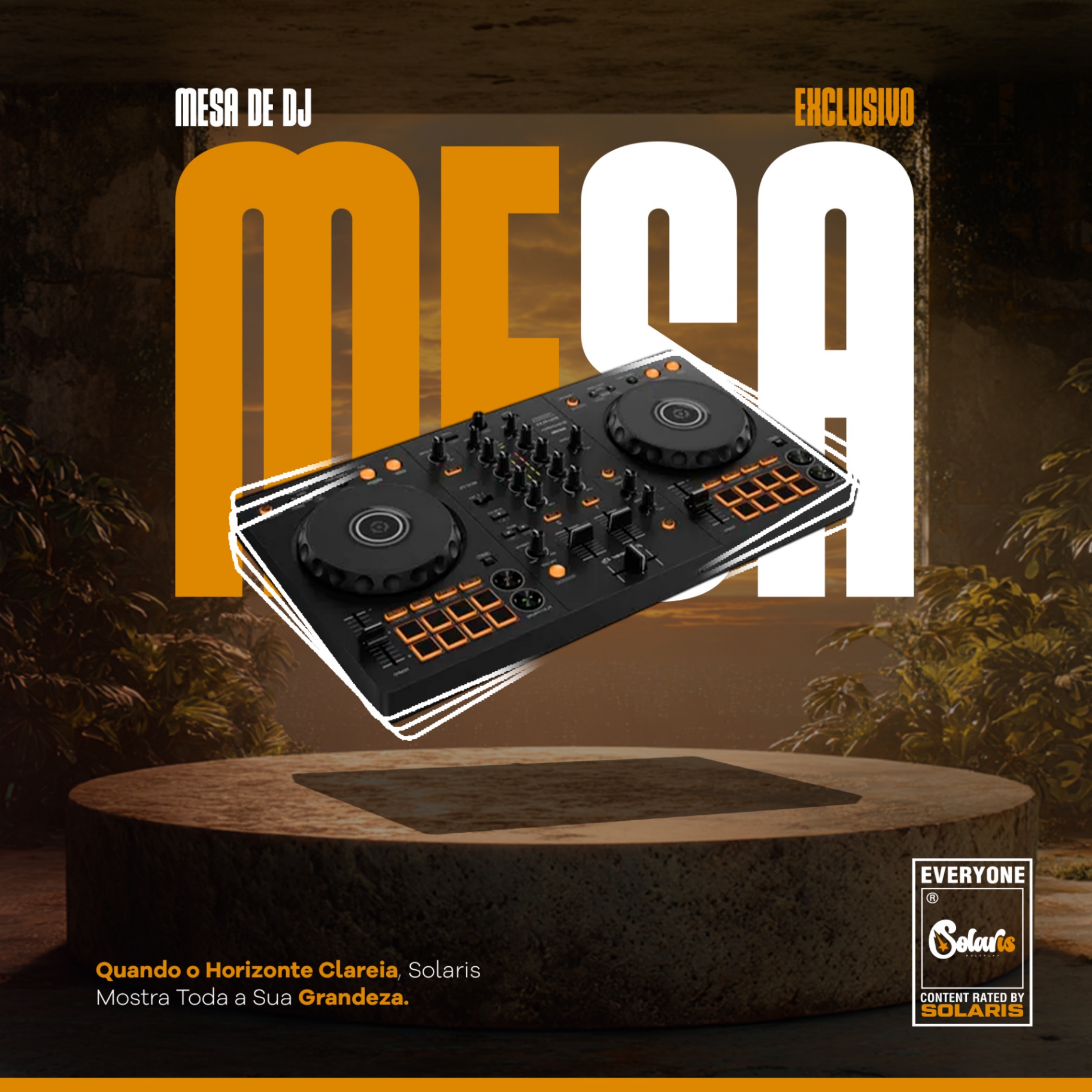 Mesa de DJ Exclusiva
