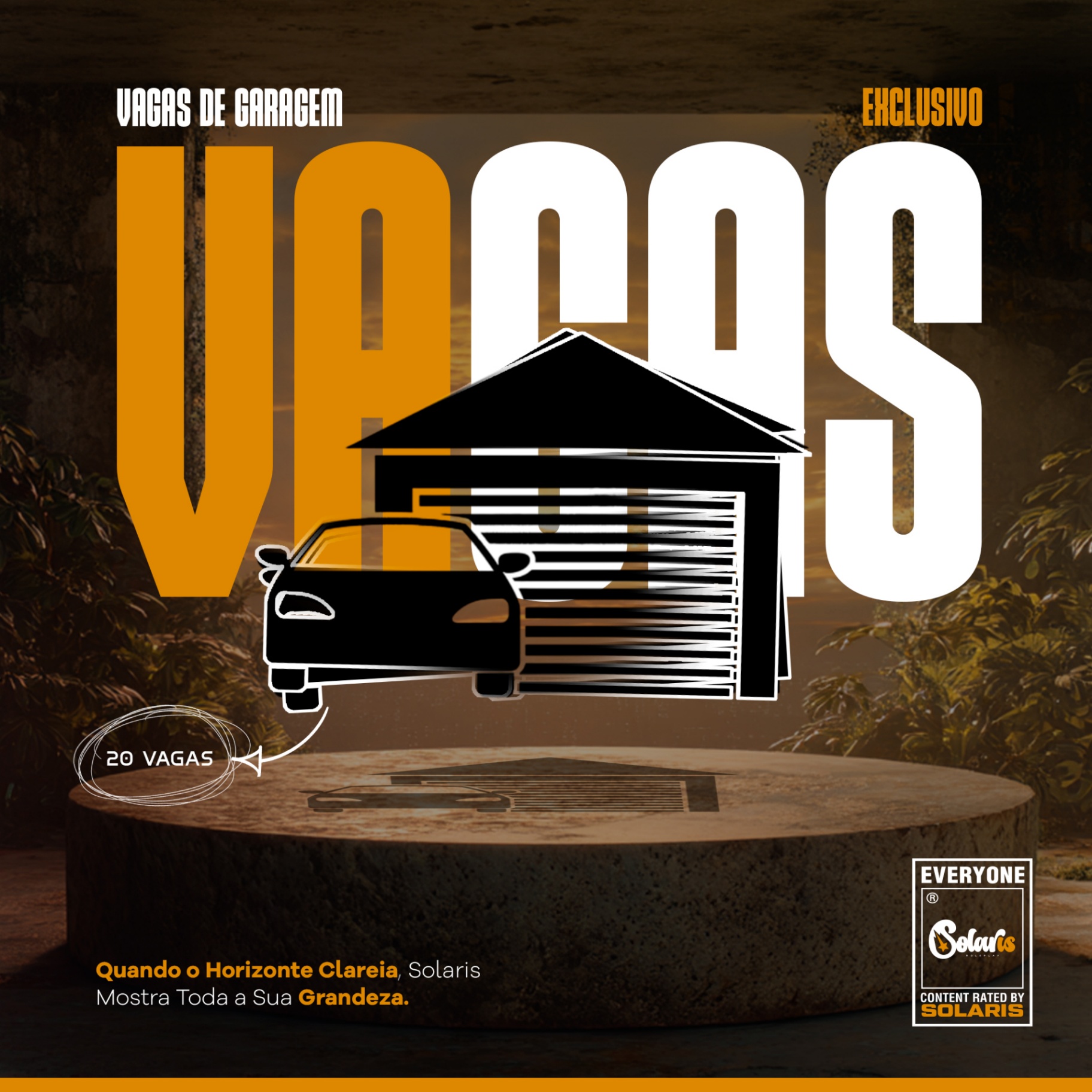 Vagas Garagem (20 vagas extras)